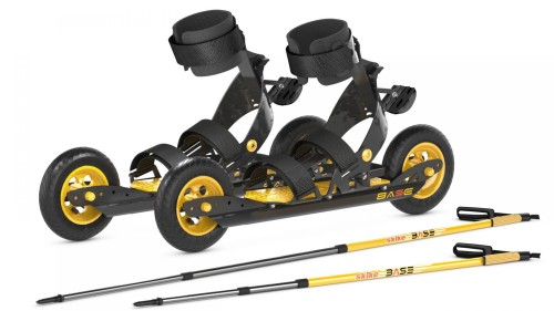 Skike Base z kijami aluminiowymi, zestaw startowy - skiking.pl